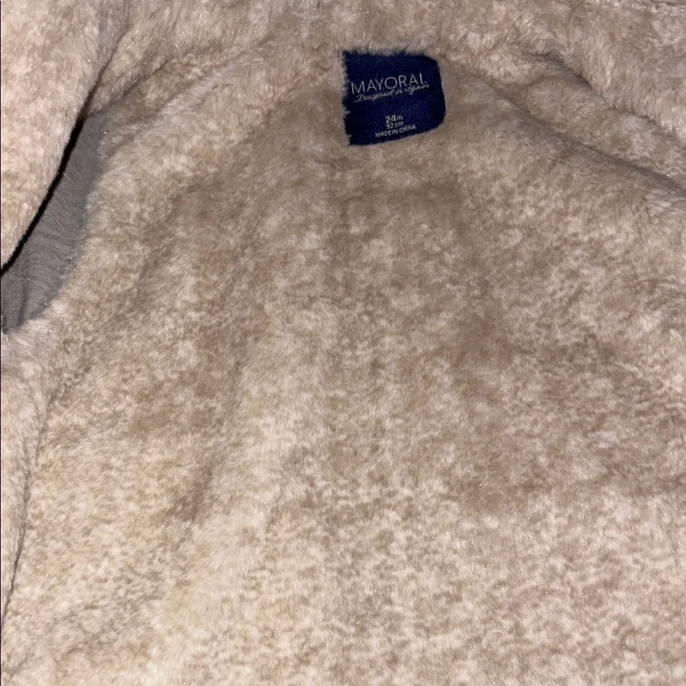 Soft, fleece Kids Gray Vest